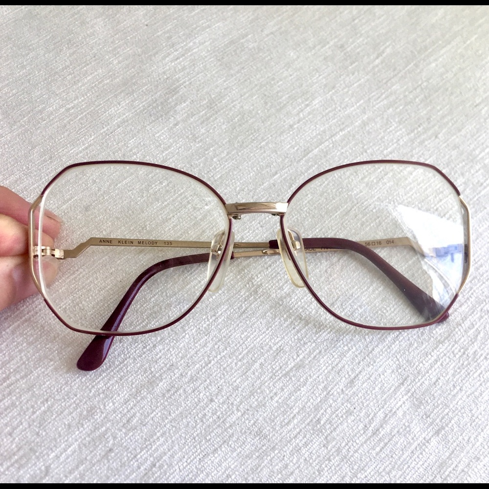 vintage ANNE KLEIN handmade frames <JAPAN> - Picture 2 of 4